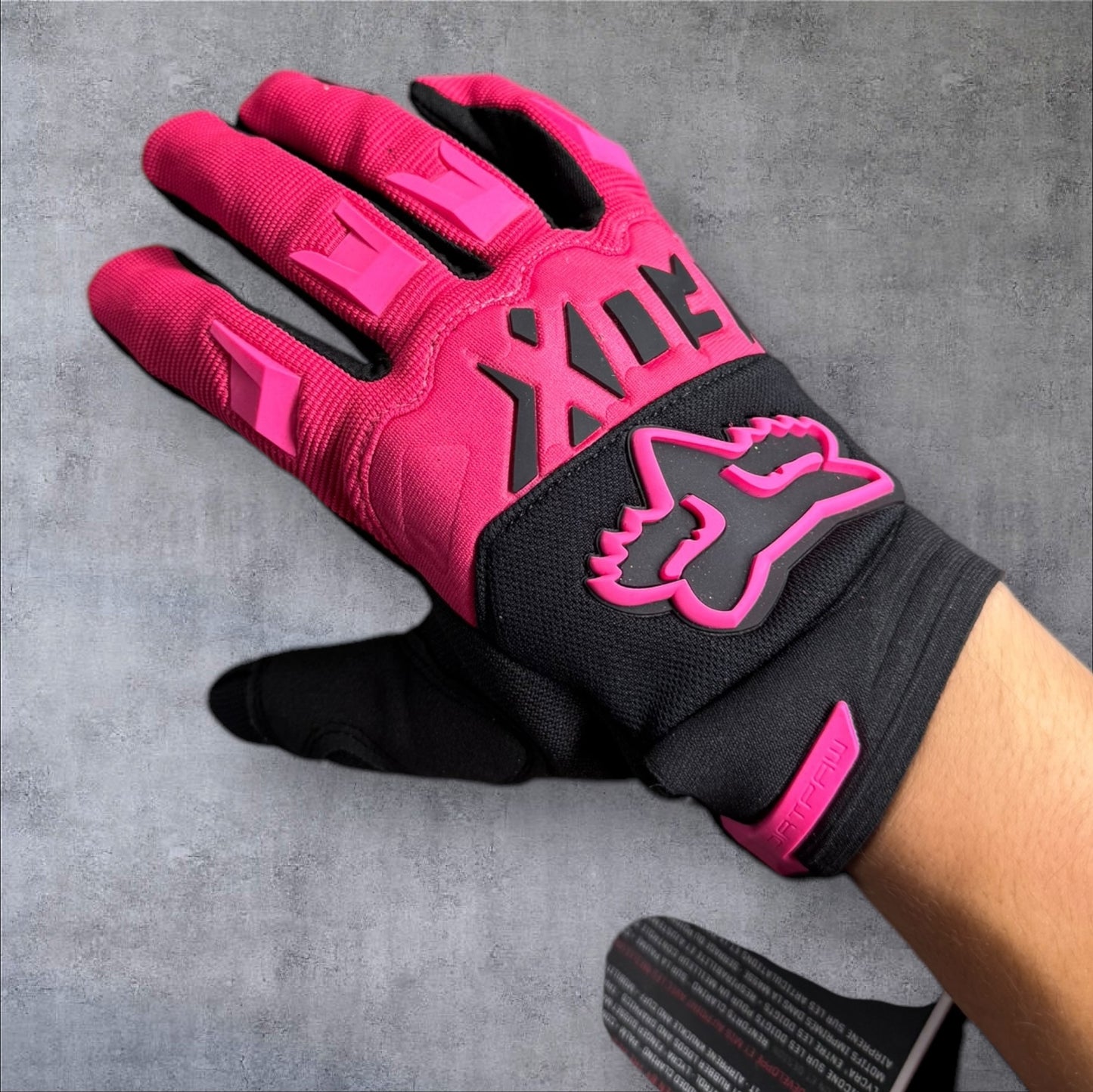 Pink and Black FX Gloves