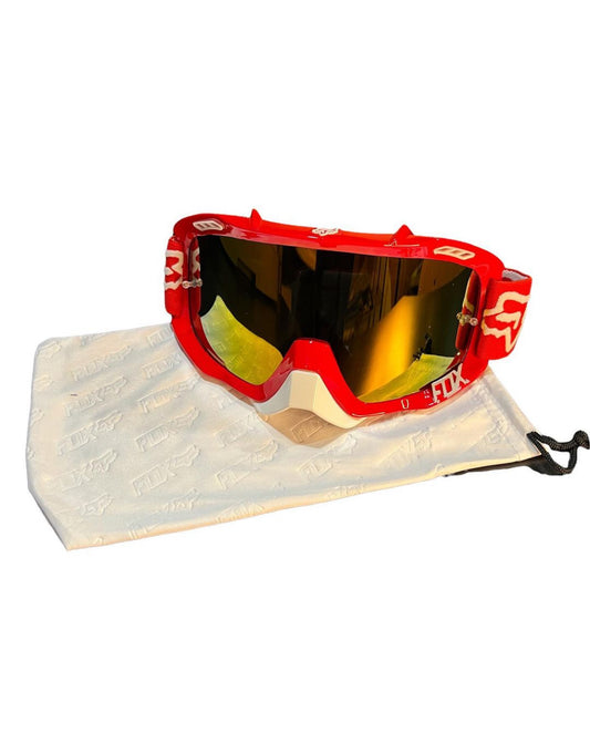 Red Gold Lense FX Goggles